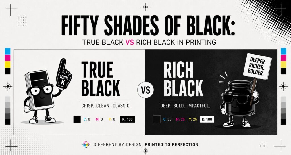 True Black vs Rich Black in Printing
